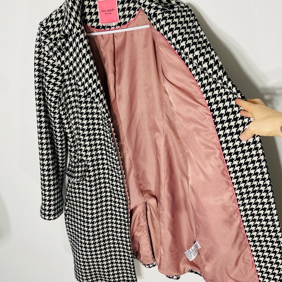 Kate Spade belted houndstooth jacket - Picture 11 of 13